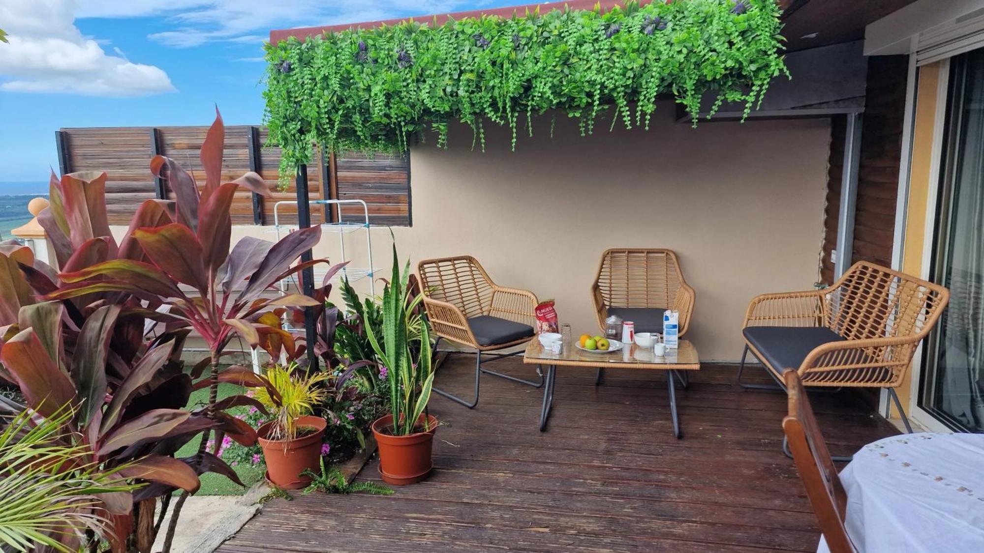 Appartement Avec Vue Sur Mer A Saint Paul 50 M² Terrasse 外观 照片
